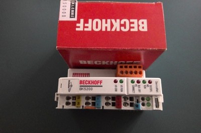 BECKHOFF I/O Series BK5200 / BK5200 DeviceNet Coupler in OEM Box