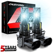 2x 9006/HB4 High  Low LED Headlight Bulbs Cool White 6500K 20000LM Bright White