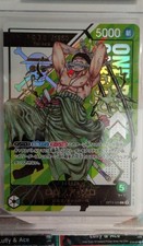 2026 ONE PIECE JAPANESE PROMOS 020 RORONOA ZORO Serial BGS 10
