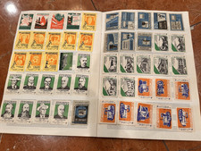 VINTAGE USSR RUSSIAN MATCHBOX PAPER MATCHES LABELS LOT 495 IN BOOK W/ 22 PAGES
