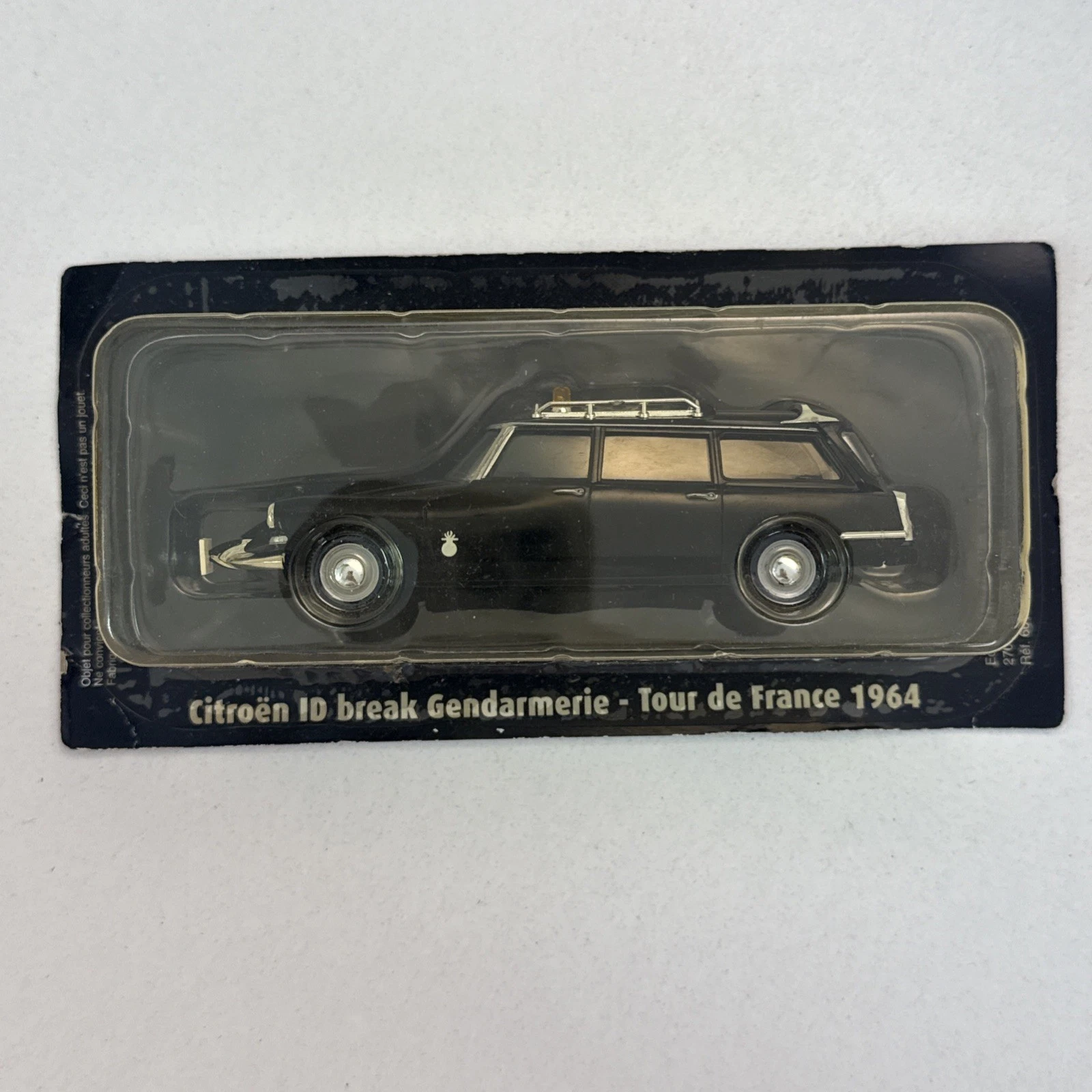 Voiture Miniature Citroën ID Break Gendarmerie Tour De France 1964 Échelle 1/43