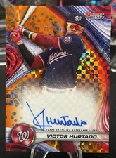2024 Bowman’s Best Baseball Victor Hurtado Auto Orange Refractor 17/25
