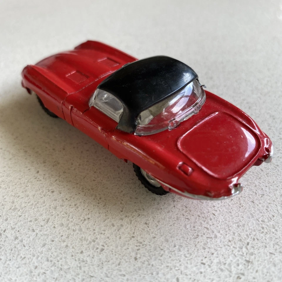 DINKY 120 Jaguar 'E' Type Convertible 1960s Original Vintage Near Mint Example - Image 4 of 4