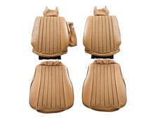 Fits Mercedes Benz R107 1972-80 450sl Wheat Vinyl Seat Covers Fits Mercedes Benz R107 1972-80 450sl Wheat Vinyl Seat Covers