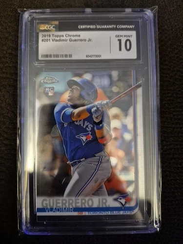2019 Topps Chrome Vladimir Guerrero Jr RC CGC 10