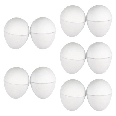 10 Stück Papier Ostereier, Kunst Bastelbedarf Osterkorb Eier Partyzubehör