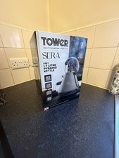 Tower Pyramid Kettle, Sera, 1.7L, Grey, Brand New Boxed