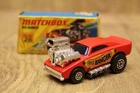 VINTAGE MATCHBOX SUPERFAST No.26d BIG BANGER DRAGSTER IN ORIGINAL BOX 1972