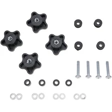 Window Knob Kit 6681614 6675545 For Bobcat 751 863 963 A220 A300 S100 S130 S150