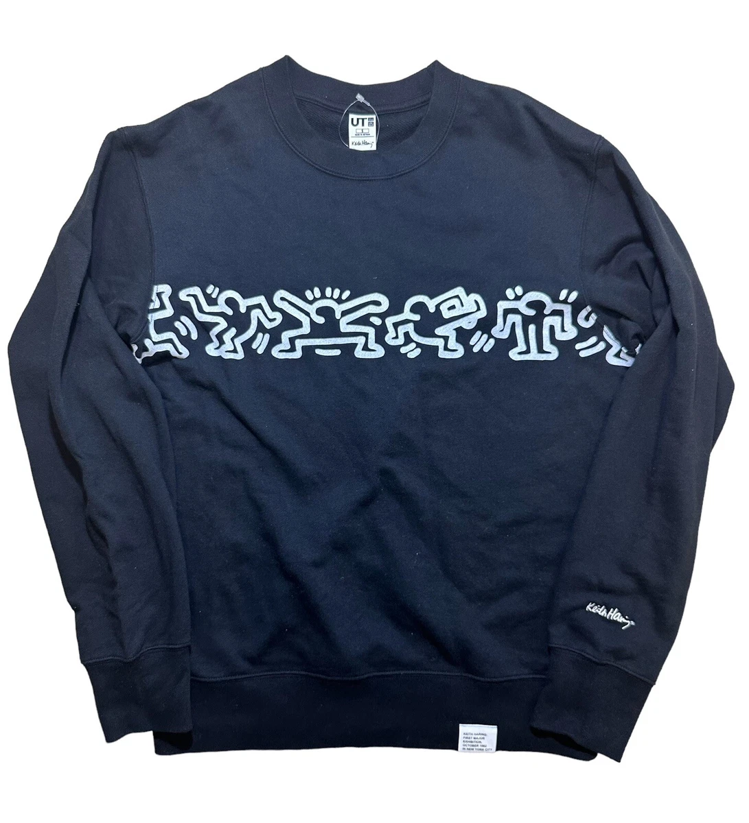 BNWT Uniqlo x Keith Haring First Exhibition Sweatshirt Size