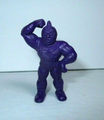 80's M.U.S.C.L.E. Men Kinnikuman Purple 2'' Kinnikuman J Figure #222 Mattel