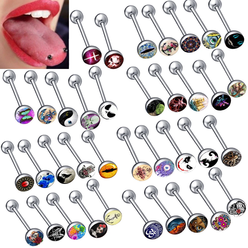 Cheap tongue rings in bulk sale