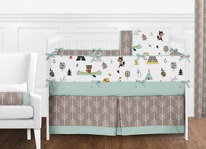 designer crib sheets