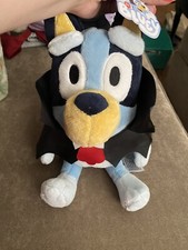 NEW Bluey 12" Plush Vampire Dracula Halloween stuffed Animal