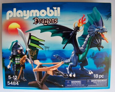 Playmobil  5484 Shield Dragon NEW with knight  figure DAMAGED BOX