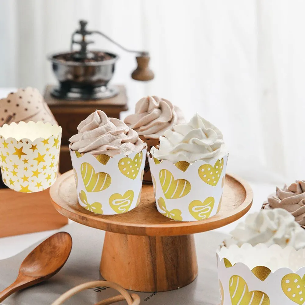 tasses en papier Doublures Muffin Cupcake Moule de cuisson Cupcake