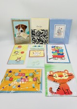 3D Greeting Cards Lot of 10 Assorted Hallmark Paper Magic Birthday Get Well Mini
