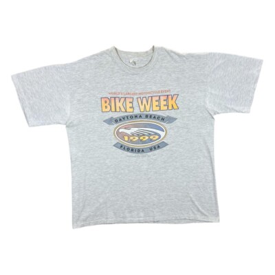 Vintage DAYTONA BEACH BIKE WEEK (1999) Florida Biker Souvenir Grafik T-Shirt XL