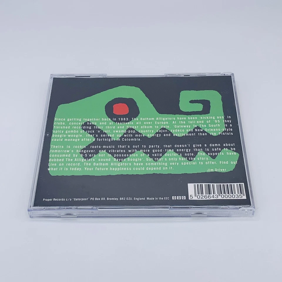 Gateway To The South by The Balham Alligators CD, 1996 Rock Folk Country Import Foto 2 de 4