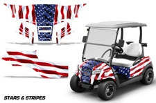 Golf Cart Graphics Decals Stickers For Club Car Onward 2 Passenger STARSNSTRIP