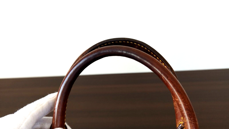 Auth. Louis Vuitton Monogram Sack Triangle M51450 Handbag Free Shipping