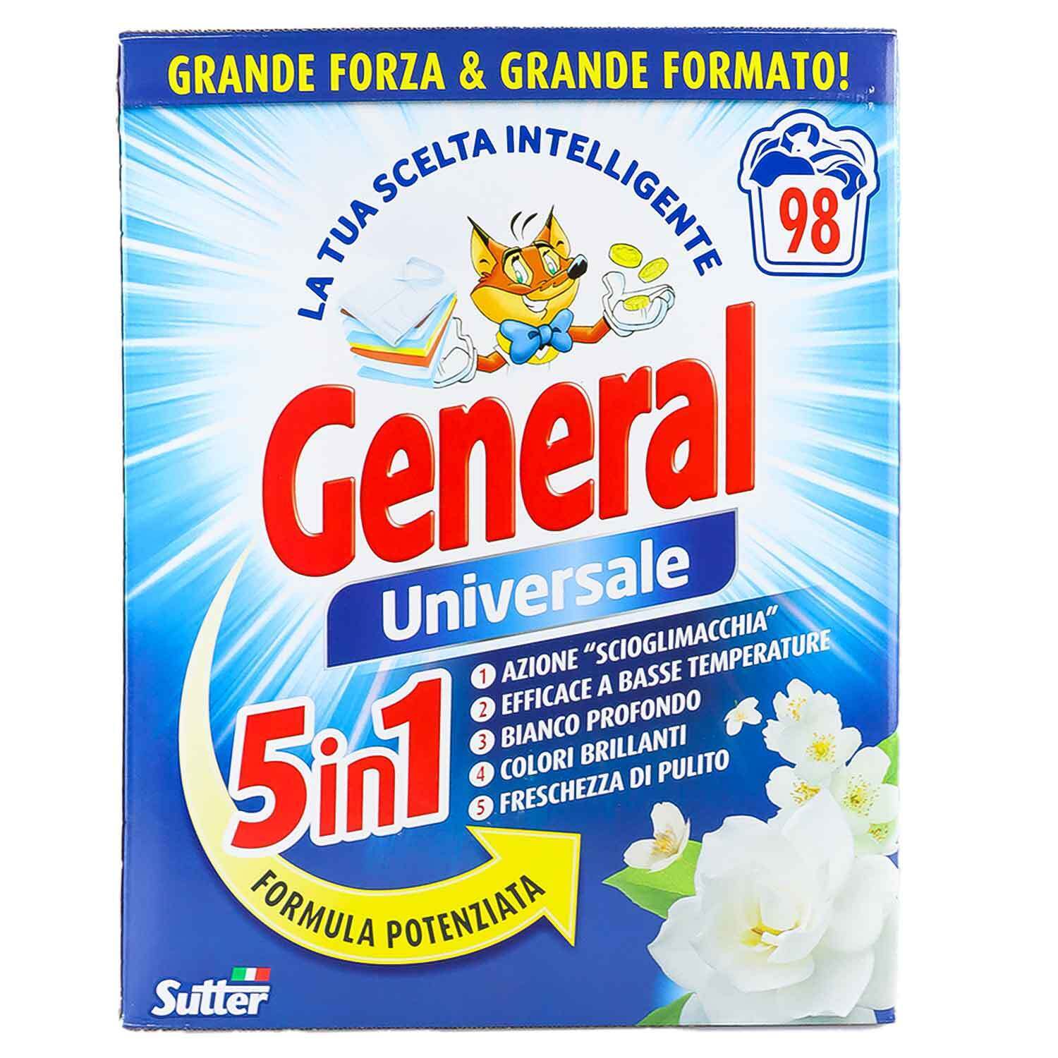 GENERAL FUSTONE DETERSIVO 98 MISURINI
