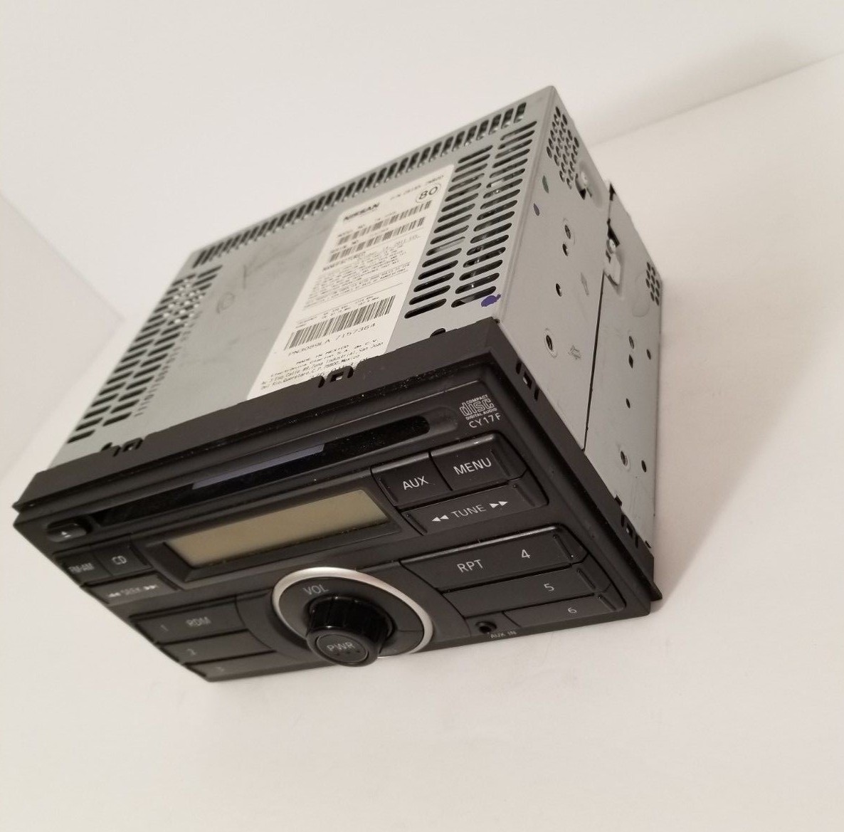 Nissan Stock Car Radio Stereo Disc Player 2012 Model PN3089L Serial No