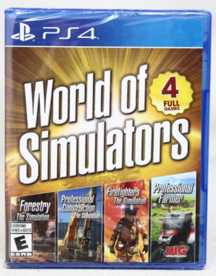 World of Simulators Ultimate Edition (Playstation 4, 2019) BRAND NEW SHIPS FREE!