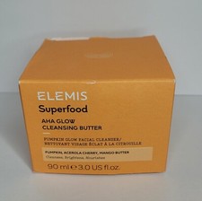 NEW ELEMIS Superfood AHA Glow Cleansing Butter 3oz Full Size