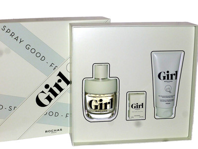 ROCHAS GIRL SET 3-tlg. EDT 100 + 4 ml + 100 ml DUSCHGEL 74,90 EURO
