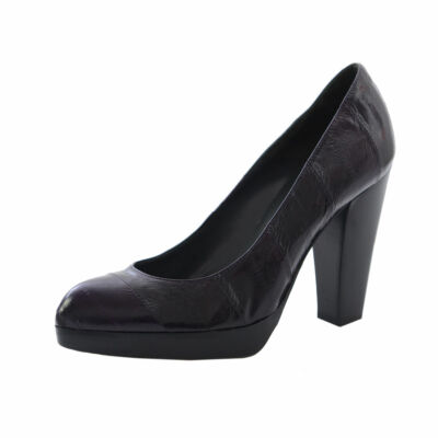 Gianfranco Ferre Purple Eel Skin Stilettos Pumps Heels Shoes US 6 IT 36