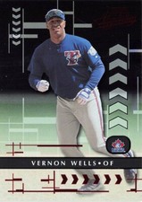 Vernon Wells Absolute Memorabilia 2001 Baseball Card #70