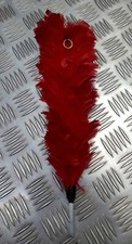 Black Watch Hackle Red British Army Scottish Regiment Large Feather Dress Plume