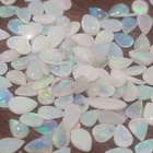 HIGH FIRE Solid Jelly Opals 6x4 mm TEAR SHAPE Natural Earth Mined Opal