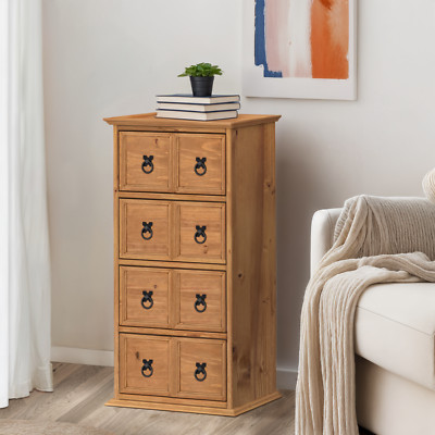 Corona CD Unit 4x2 Storage Tower Mexican Solid Wooden Pine by Mercers ...