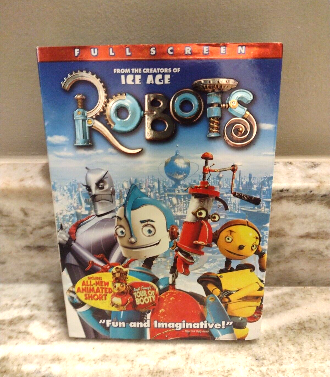Robots DVD, 2005, Full-Screen Edition with Cover Sleeve