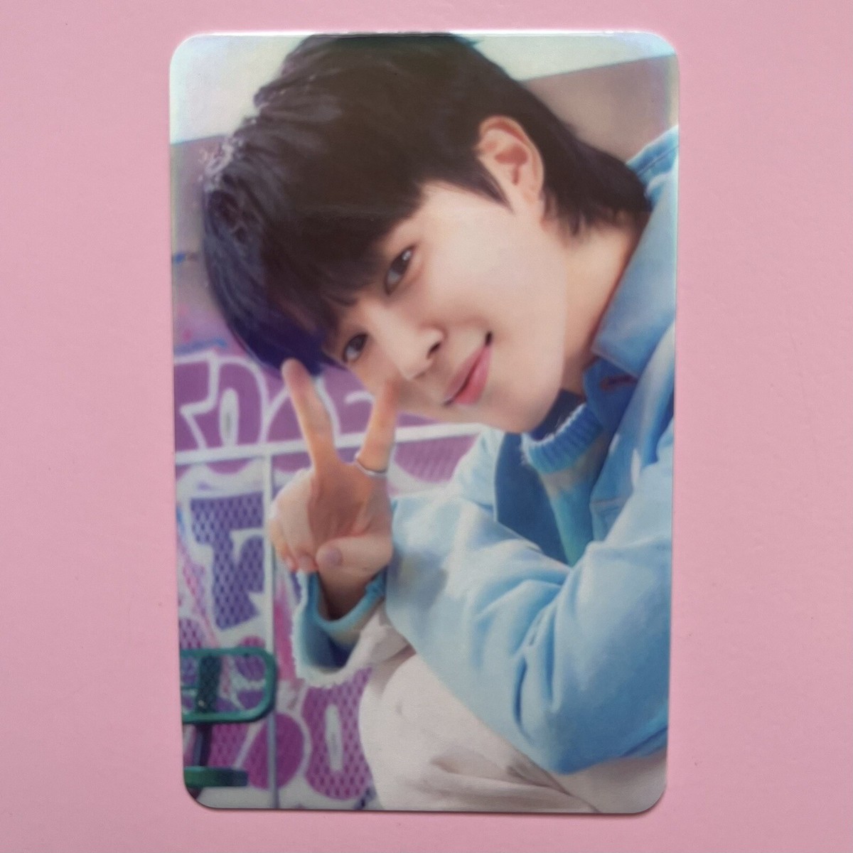 BTS Park Jimin Samsung Galaxy Z Flip5 laser print photocard. Chim