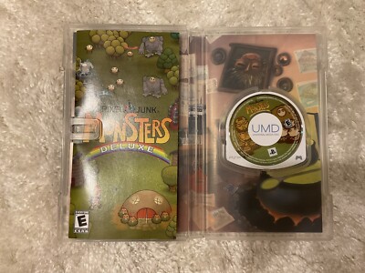Pixel Junk Monsters Deluxe Sony Playstation PSP Video Game Complete  711719873921| eBay