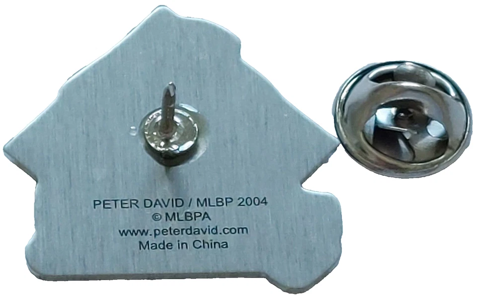 MLB Boston Red Sox #33 Jason Varitek 2004 World Champions Lapel Pin - Image 2 of 2