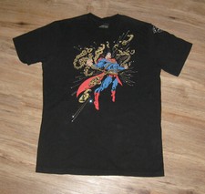 Zara Man SUPERMAN breaking chain strength Comic Hero bling T SHIRT adult large