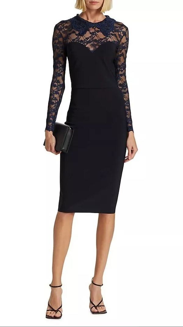 maren floral embroidery cocktail dress – Dress the Population Men's Milano Moda Classic special events Peacock Dresses Women's US Size:5