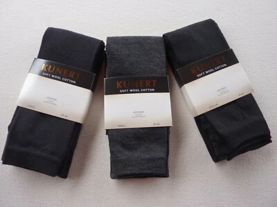 KUNERT Damen Leggings SOFT WOOL COTTEN Strick Legging 70% Schurwolle S M L XL - Bild 1 von 2