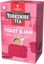 Image of Yorkshire Tea Toast and Jam 40 Bags Brand New Multi-buy discounts