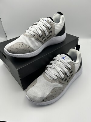 Jordan Grind BG - Size 6Y - White/Hyper Royal-Tech Grey AH4375 107