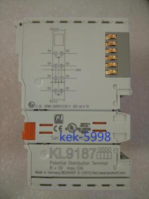 1PC gebraucht BECKHOFF KL9187 Module