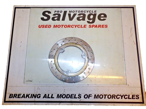 YAMAHA MT 125 2023 2024:BREMSSCHEIBE - HINTEN:GEBRAUCHTE MOTORRADTEILE