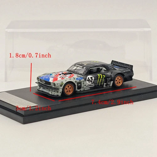 1/64 Street Weapon Ford Mustang 1965 Ken Block's Hoonicorn RTR V2 #43 Diecast - Picture 7 of 8