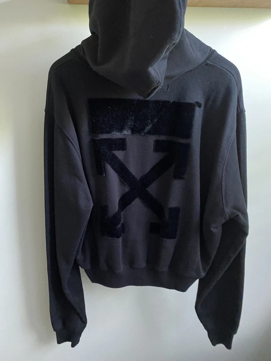 Off white store split hoodie