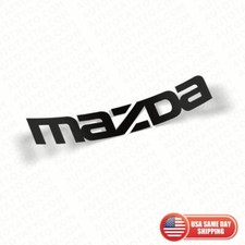 Mazda Tailgate Door Large Mazda Decal Vinyl Sticker Gloss Black Mazda Tailgate Door Large Mazda Decal Vinyl Sticker Gloss Black