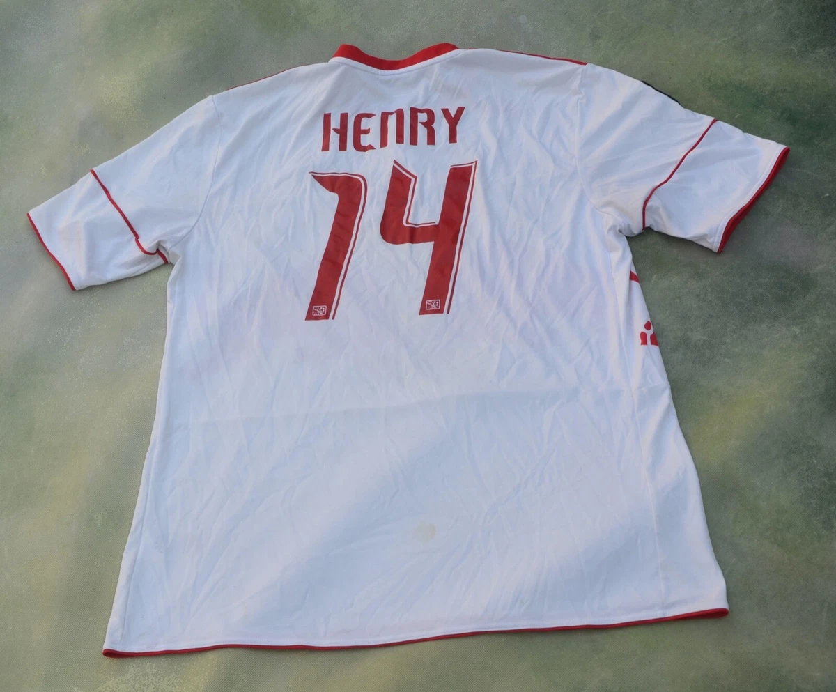 2010-11 New York Red Bulls Home Shirt Henry #14 M